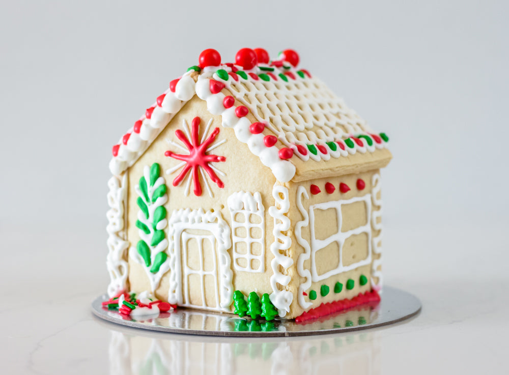 Ready-Made Christmas Cookie Houses