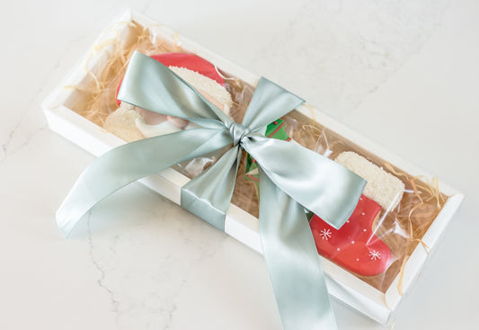 Christmas Trio Cookie Set – Santa, Tree & Boot