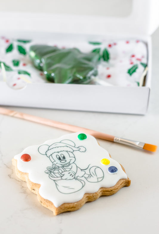Paint-Your-Own Christmas Cookie